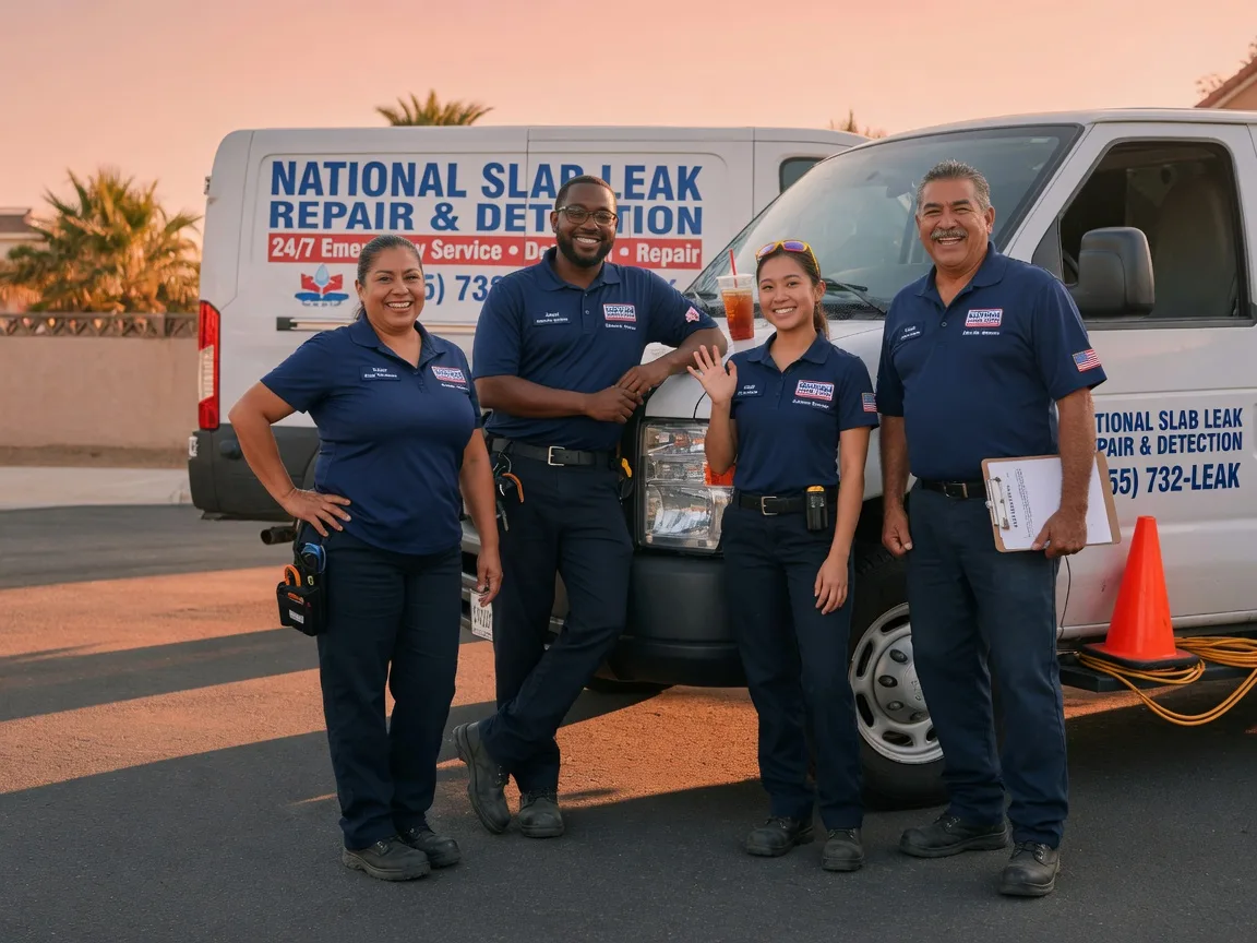 Slab Leak Detection company in Lemon Cove, CA